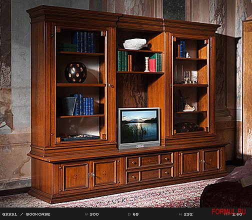 Стенка Castellan Art. GS331 BOOKCASE